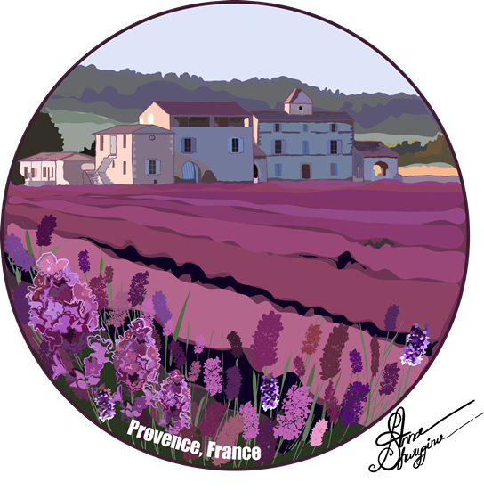 Illustrator: wonderful places in the world