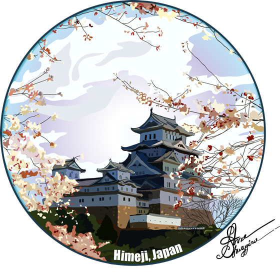 Illustrator: wonderful places in the world